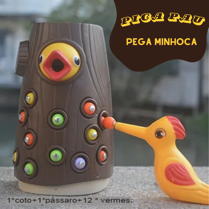 Pica - Pau  Pega Minhocas