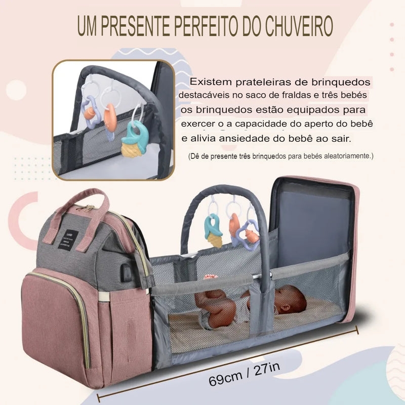 Bolsa Mochila Maternidade