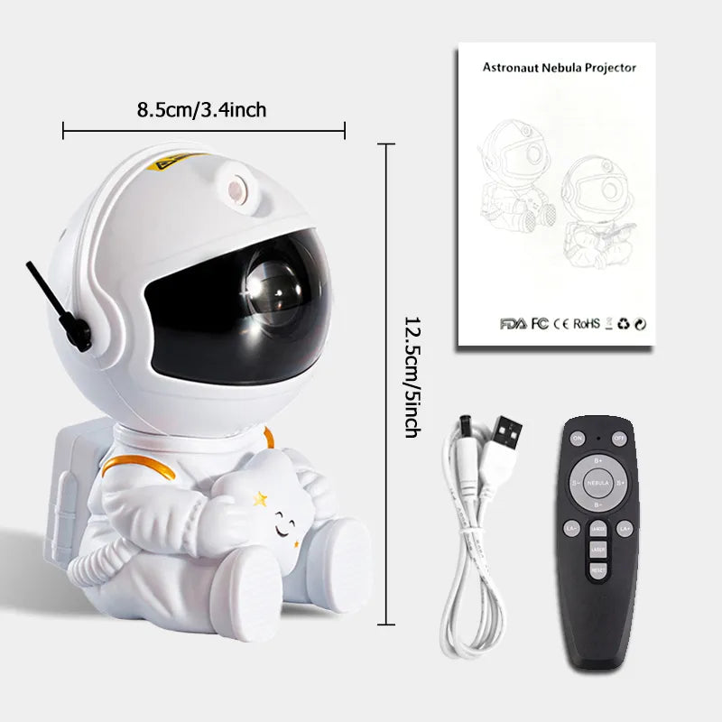 Astronauta Galaxy - Projetor e Luminária