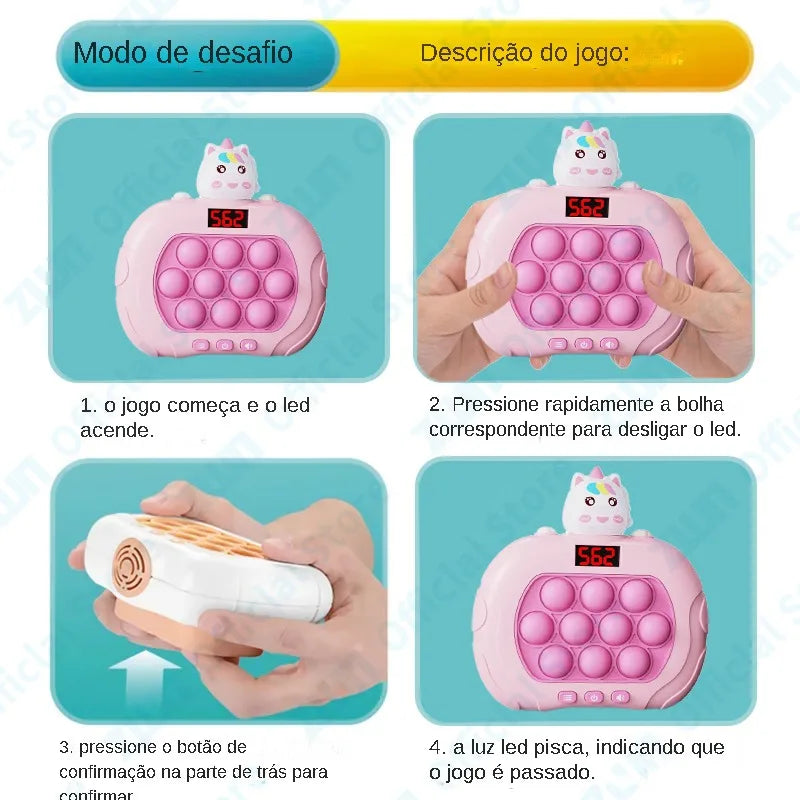 Pop It Eletrônico com Led