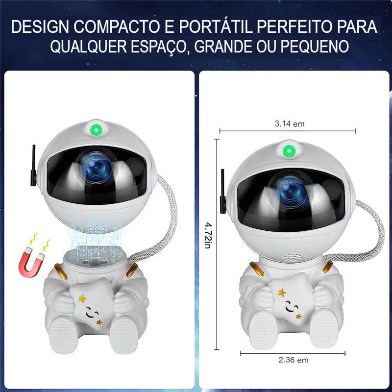Astronauta Galaxy - Projetor e Luminária